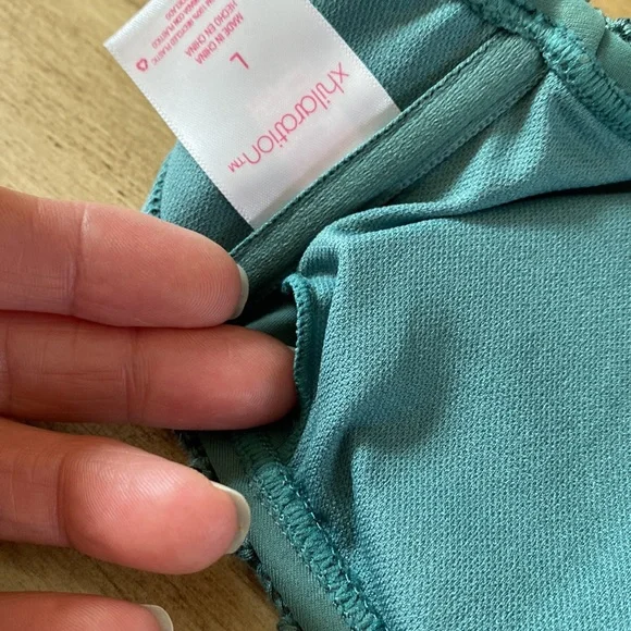 XHILARATION CROCHETED BIKINI TOP - Picture 8 of 10